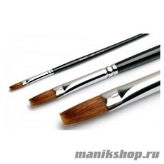 RuNail Кисть для акрила Sable Flat NCF № 7