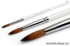 RuNail Кисть для акрила Red Sable Round NBR № 6