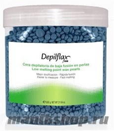 Depilflax Воск ГОРЯЧИЙ для депиляции в гранулах 600гр АЗУЛЕН