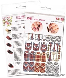 E.MI Naildress Slider Design Тартан