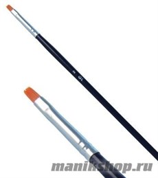 Yoko 012KG Кисть для УФ-геля  (прямая, 6мм)