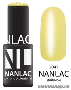 1047 NANLAC Гель-лак "Эмаль" 6мл Дайкири (нежный лимонный цвет)