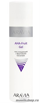 Aravia Гель очищающий с фруктовыми кислотами AHA-Fruit Gel 250мл