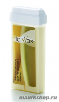 4628 White Line Теплый воск в картридже 100мл Банан