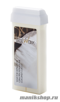 1096 White Line Теплый воск в картридже 100мл Кокос