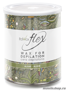 174023 White line Flex Воск теплый в банке 800мл Водоросли