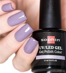 0726 Sophin UV/LED Гель-лак VIOLET BREEZE 12мл Светло-фиолетовый, с текстурой желе