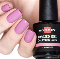 0732 Sophin UV/LED Гель-лак ROSE PETAL 12мл Розово-сиреневый, кремовой текстуры