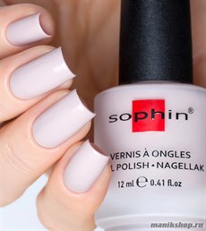 353 Sophin Лак для ногтей 12мл Matte Пастельный, без перламутра, матовый, плотный