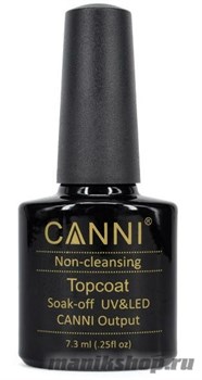 Canni Non-cleansing Top Coat Верхнее покрытие, без липкого слоя 7,3мл