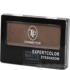 05058 Триумф TF Тени для век одноцветные Expertcolor Eyeshadow MONO 106 матовый бежево-коричневый