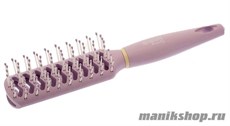 Dewal Beauty Расчёска серии «Черничное мороженое» DBHM-4 продувная с нейл. штифтом