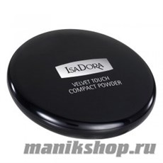 114915 IsaDora Пудра компактная "Velvet touch compact powder" тон 15 средне-бежевый