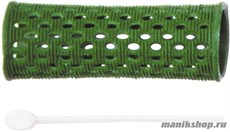 Dewal Бигуди «Пластик» RMHR-3 зеленые d26мм 12шт