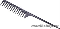 Dewal Гребень серии «NANO» 6106 редкая, хвост пластм.