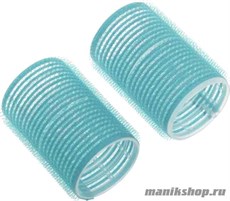 Dewal Beauty Бигуди-липучки DBL-28 голубые, 28*63мм, 10шт