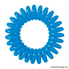 Dewal Beauty Резинки для волос DBR-03 «Пружинка» синие 3шт