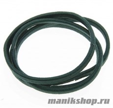 Dewal Beauty Резинки для волос DBR-10 графит плоские 8шт