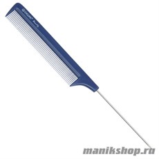 Dewal Beauty Гребень синий DBS-6105 с металлическим хвостиком