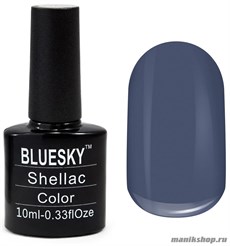 Bluesky Гель-лак 144 FR "Грифельно-сине-серый" 10мл