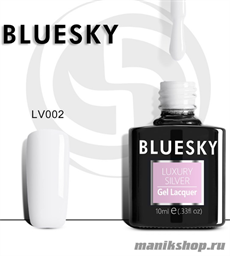 Bluesky Luxury Silver Гель-лак 10мл LV002  белый