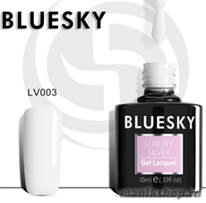 Bluesky Luxury Silver Гель-лак 10мл LV003  белый