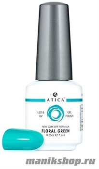 № 100 Atica Гель-лак для ногтей FLORAL GREEN 7,5мл