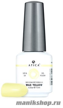 № 111 Atica Гель-лак для ногтей WAX YELLOW 7,5мл