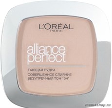 41952 L'OREAL Пудра компактная Alliance Perfect, тон R2 Ванильно-розовый