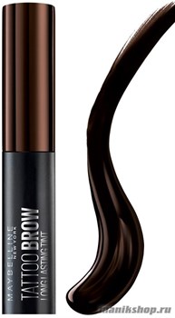Maybelline Гель для бровей стойкий TATTOO BROW тон 03 темно- коричневый