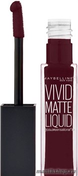 Maybelline Губная помада VIVID MATTE жидкая, матовая тон 45 глубокий сливочный