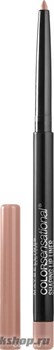 72256 Maybelline Карандаш для губ COLOR SENSATIONAL тон 10 Деликатный шепот