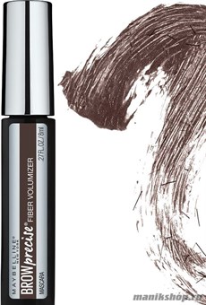 Maybelline Тушь для бровей BROW precise FAIBER filler, тон 06 коричневый