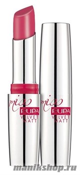 Pupa 020013 202 Помада для губ "Miss Pupa Velvet Mat" тон 202 Розовая бомба
