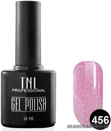 Гель-лак "TNL" №456 розовое мерцание (10мл)