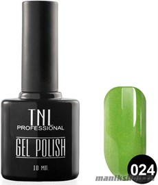 Гель-лак "TNL" №24 мерцающий малахит (10мл)
