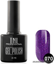 Гель-лак "TNL" №70 темно-пурпурный (10мл)