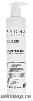 0441 Saona Cosmetics Крем после депиляции с экстрактом франджипани 350мл Увлажняет, питает, тонизирует кожу