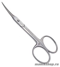 4125 Solinberg Ножницы для кутикулы 212-0021 заусеничные, серебристые