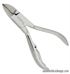 6312 Solinberg Педикюрные кусачки для ногтей 222-131 серебристые, одинарная пружина