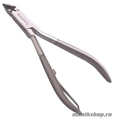 5616 Solinberg Кусачки для кутикулы 222-102 матовые, одинарная пружина, лезвия 5мм