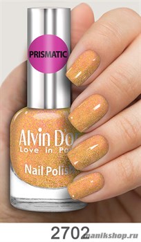 2702/23904 Alvin D'or Prismatic ADN-27 Лак для ногтей 2702 солнечный 15мл
