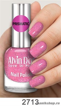 2713/24017 Alvin D'or Prismatic ADN-27 Лак для ногтей 2713 брусничный 15мл