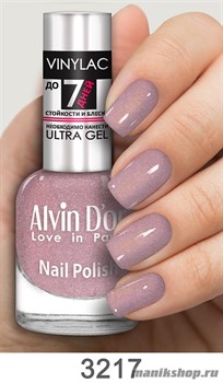 3217/00782 Alvin D'or Vinylac ADN-32 Лак для ногтей 3217 сверк.лиловый  15мл