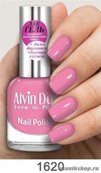 1620/69370 Alvin D'or ADN-16 Лак-Гель для ногтей 1620 розовый турмалин 15мл