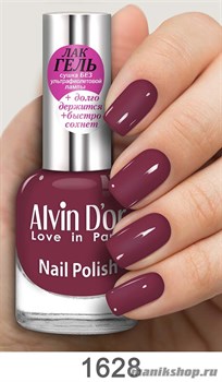 1628/86541 Alvin D'or ADN-16 Лак-Гель для ногтей 1628 пылающ.пион 15мл