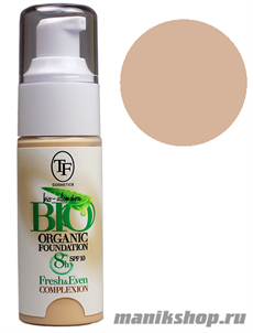 08127 Триумф TF Крем тональный BIO ORGANIC, тон 02 натуральный бежевый
