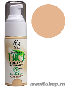 08165 Триумф TF Крем тональный BIO ORGANIC, тон 06 теплый миндаль