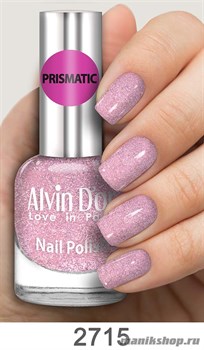 2715/24031 Alvin D'or Prismatic ADN-27 Лак для ногтей 2715 светло- сиреневый 15мл