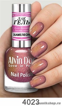 4023/16769 Alvin D'or ADN-4023 Лак-Гель для ногтей Хамелеон